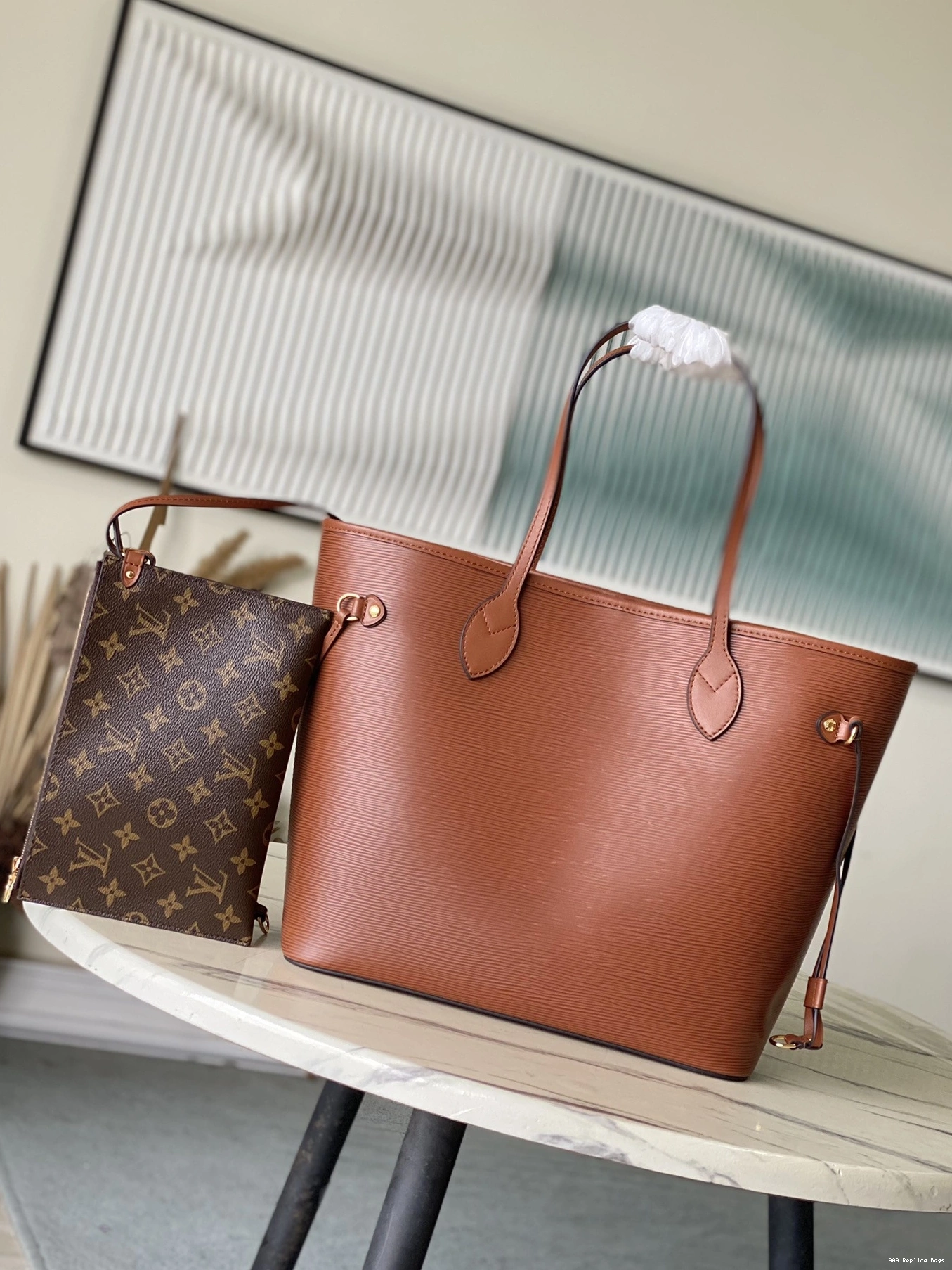 Aaa replica bags NEVERFULL LOUIS VUITTON MM-31*28*14cm 0727